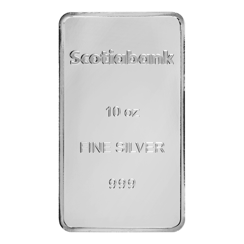10 oz Scotiabank Silver Bar