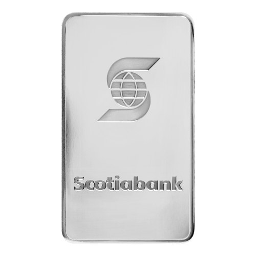 10 oz Scotiabank Silver Bar