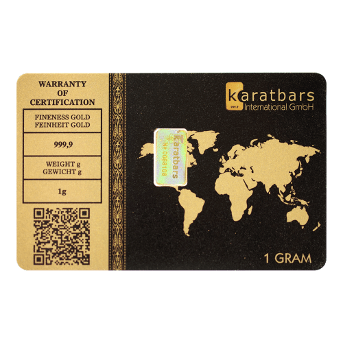 1 gram Karatbars Gold Bar