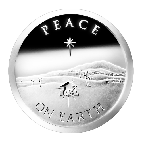1 oz 2013 Peace on Earth Silver Proof-like Round | Chris Duane Personal Collection