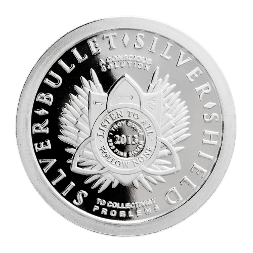 1 oz 2013 Peace on Earth Silver Proof-like Round | Chris Duane Personal Collection