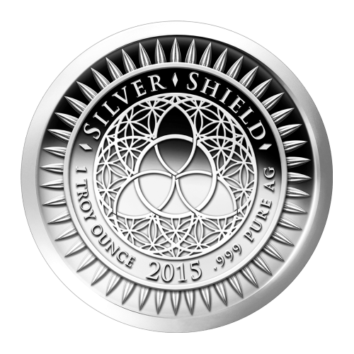 1 oz 2014 New Year's Mint Error Silver Proof-like Round