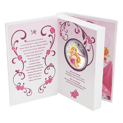 1 oz 2015 Disney Princess Aurora Silver Coin | New Zealand Mint
