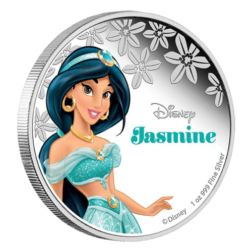 Buy 1 oz 2015 Disney Princess Jasmine Silver Coins | Silver Gold