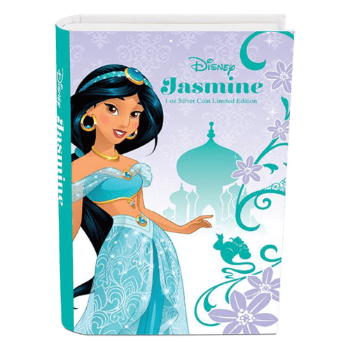 1 oz 2015 Disney Princess Jasmine Silver Coin | New Zealand Mint
