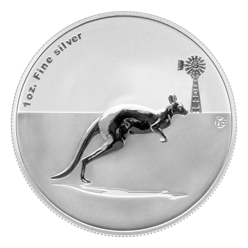 1 oz 2012 Kangaroo F15 Privy Silver Coin | Perth Mint