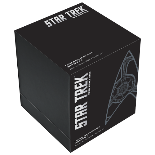Ensemble de 2 pièces 1 once d'argent Épreuve numismatique Star Trek Deep Space Nine 2015 | Monnaie de Perth