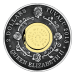 Pièce 2 onces d'argent 150e anniversaire des Aventures d'Alice aux pays des merveilles Horloge 2015 | Monnaie de Perth