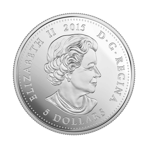 Pièce 3/4 once d'argent Épreuve numismatique Une princesse devenue monarque 2015