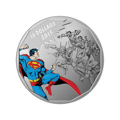 1/2 oz 2015 DC Comics™ Originals: Gauntlet Silver Coin