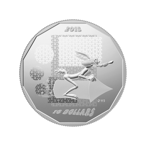 Looney Tunes™ 2015 1/2 once | Pièce d'argent Wily E. Coyote: Super Genius