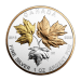 Ensemble divisionnaire Feuilles d'érable canadiennes 2016 - Pièces d'argent plaqué or Un règne historique