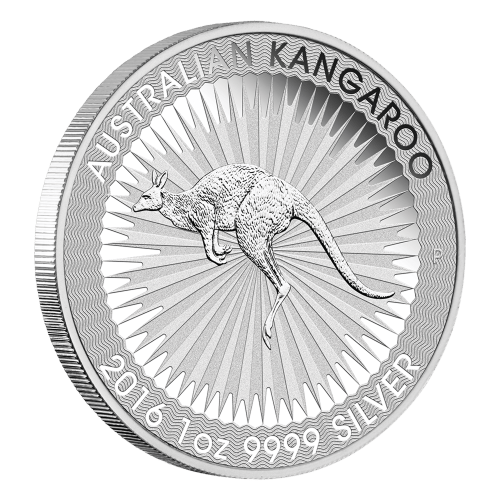 Pièce 1 once d'argent Kangourou australien 2016 | Monnaie de Perth