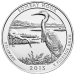 Pièce 5 onces d'argent Amérique la Belle : Bombay Hook National Wildlife Refuge 2015 | Monnaie des États-Unis