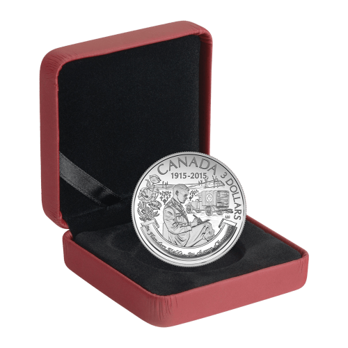 1/4 oz 2015 100th Anniversary of In Flanders Fields Silver Coin
