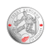 Pièce 1/2 once d'argent Épreuve numismatique Gardiens de but | Terry Sawchuk 2015