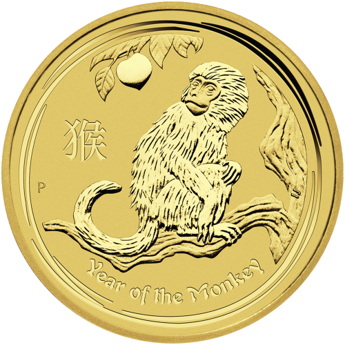 1 oz 2016 Lunar Year of the Monkey Gold Coin | Perth Mint