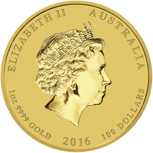 1 oz 2016 Lunar Year of the Monkey Gold Coin | Perth Mint