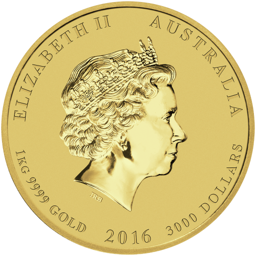 1 kilo 2016 Lunar Year of the Monkey Gold Coin | Perth Mint