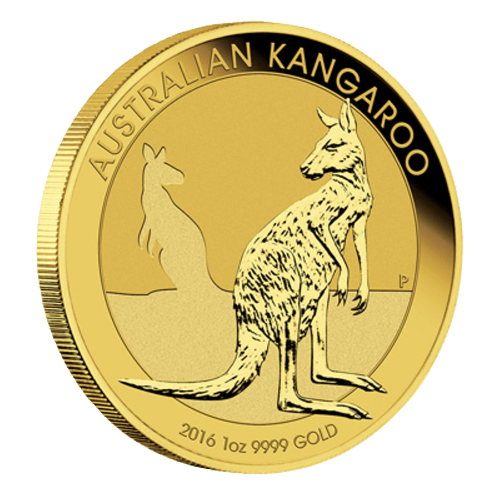 Pièce 1 once d'or Kangourou australien 2016 | Monnaie de Perth