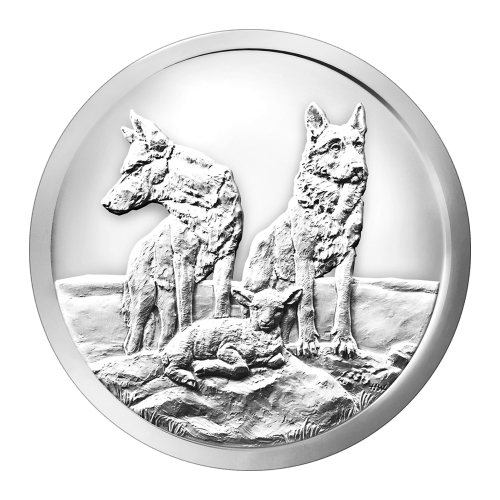 1 oz 2015 Silver Shield Aware and Prepared Silver Round