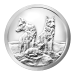 1 oz 2015 Silver Shield Aware and Prepared Silver Round