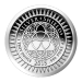 Ronde 1 once d'argent Semblable à Épreuve numismatique Conscients et Préparés Silver Shield 2015
