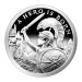Ronde 1 once d'argent Semblable à épreuve numismatique Un héros est né Silver Shield 2015