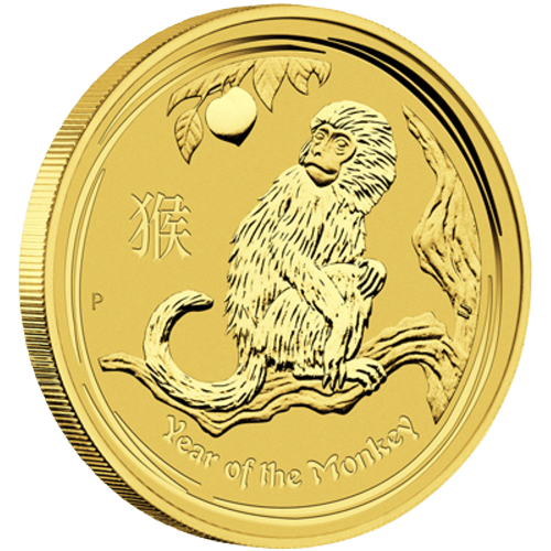 Pièce 2 onces en or Lunaire Année du Singe 2016 | Monnaie de Perth