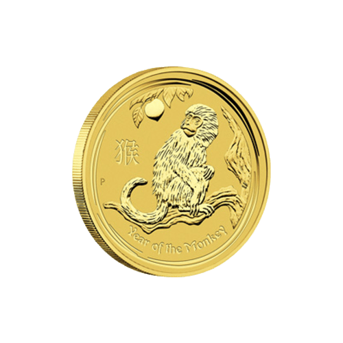 1/4 oz 2016 Lunar Year of the Monkey Gold Coin | Perth Mint