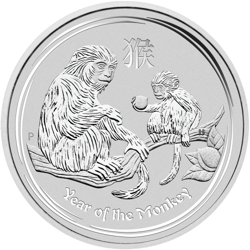Pièce 1 kilo d'argent Série Lunaire Année du Singe 2016 | Monnaie de Perth