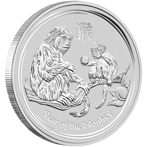 Pièce 1 kilo d'argent Série Lunaire Année du Singe 2016 | Monnaie de Perth