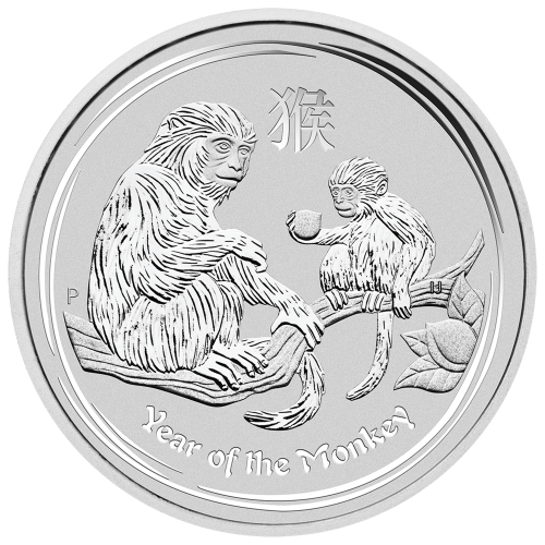 10 oz 2016 Lunar Year of the Monkey Silver Coin | Perth Mint