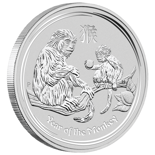 10 oz 2016 Lunar Year of the Monkey Silver Coin | Perth Mint