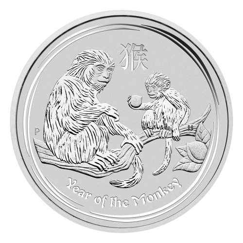 1 oz 2016 Lunar Year of the Monkey Silver Coin | Perth Mint