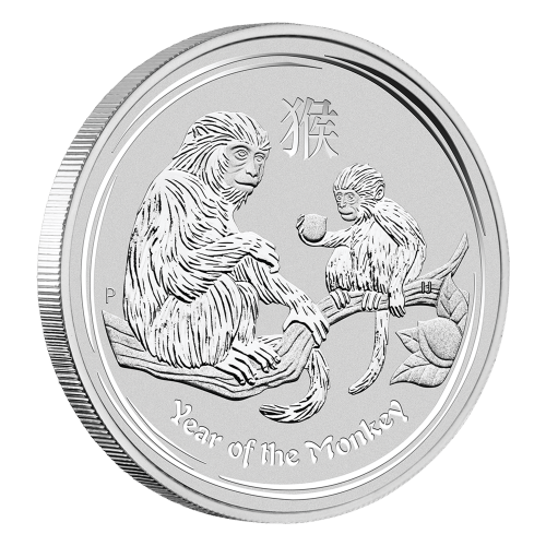 1 oz 2016 Lunar Year of the Monkey Silver Coin | Perth Mint
