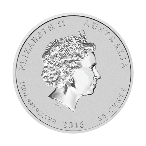 1/2 oz 2016 Lunar Year of the Monkey Silver Coin | Perth Mint