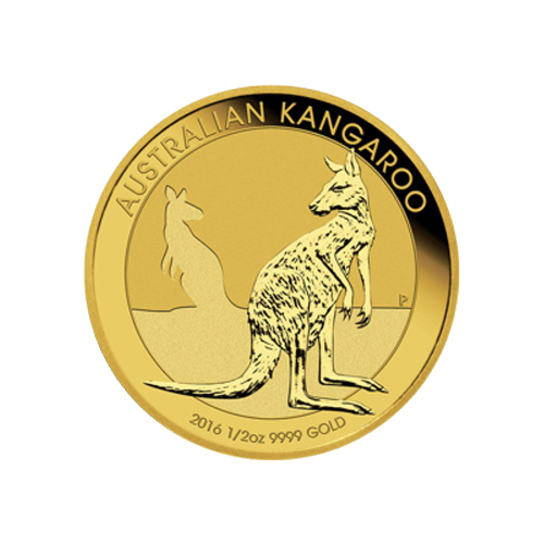 1/2 oz 2016 Australian Kangaroo Gold Coin | Perth Mint