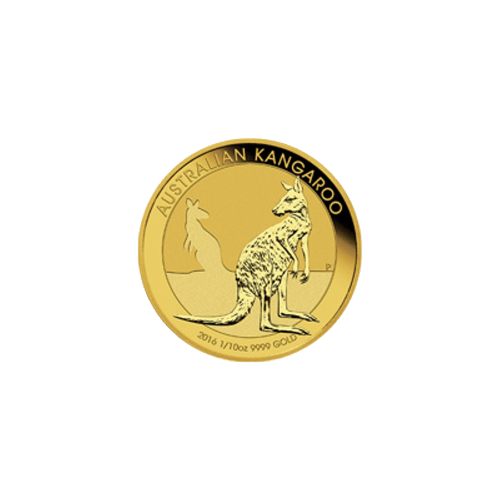 1/10 oz 2016 Australian Kangaroo Gold Coin | Perth Mint