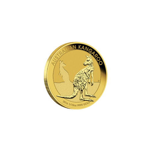 1/10 oz 2016 Australian Kangaroo Gold Coin | Perth Mint