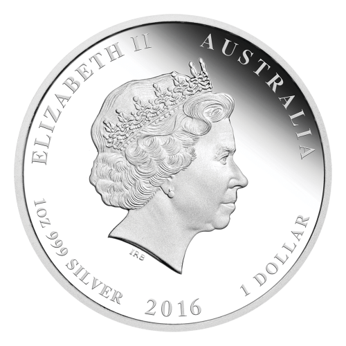 Set of 4 x 1 oz 2016 Lunar Year of the Monkey Silver Coins | Perth Mint