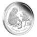 Set of 4 x 1 oz 2016 Lunar Year of the Monkey Silver Coins | Perth Mint