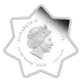Pièce 1 once d'argent Épreuve numismatique en forme d'étoile de Noël 2015 | Monnaie de Perth