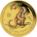 1 oz 2016 Lunar Year of the Monkey Colourized Gold Proof Coin | Perth Mint