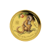 1/4 oz 2016 Lunar Year of the Monkey Colourized Gold Proof Coin | Perth Mint