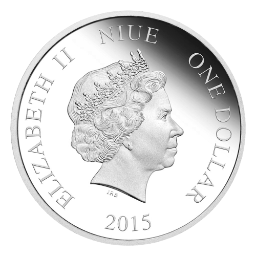1 oz 2015 Endangered Species Pygmy Hippopotamus Silver Proof Coin | New Zealand Mint