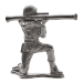1 oz Army Men Stovepipe Silver Soldier | Elemetal Mint