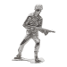 1 oz Army Men Flamethrower Silver Soldier | Elemetal Mint