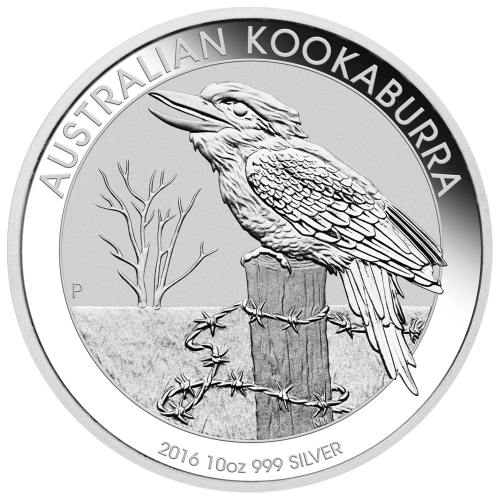10 oz 2016 Australian Kookaburra Silver Coin | Perth Mint
