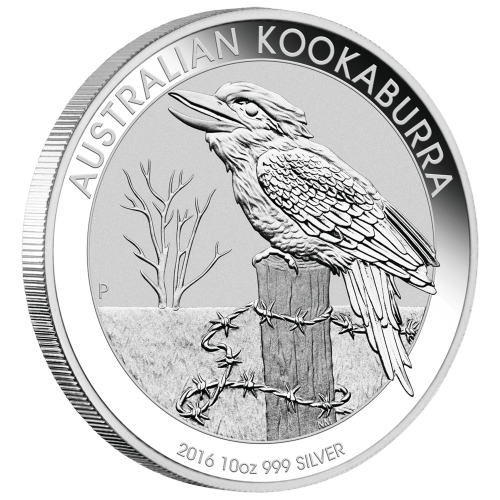 10 oz 2016 Australian Kookaburra Silver Coin | Perth Mint